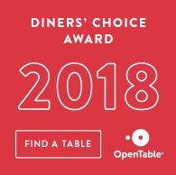 Diners Choice award 2018